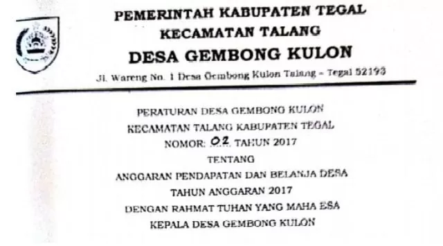 APBDES TA 2017